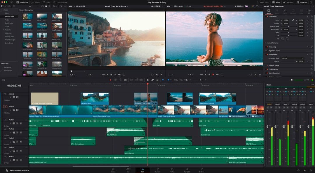 Blackmagic Davinci Resolve Studio — feature 1